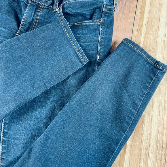 AE Super Stretch Jegging sz8S dark wash - Picture 6 of 9